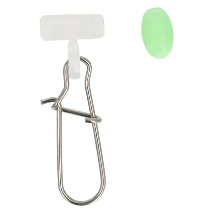 Eagle Claw Cat Claw Sinker Slide w/ Glow Beads — 12 Pack
