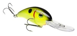 Strike King Pro-Model Series 3XD — 7/16 oz, Black Back Chartreuse