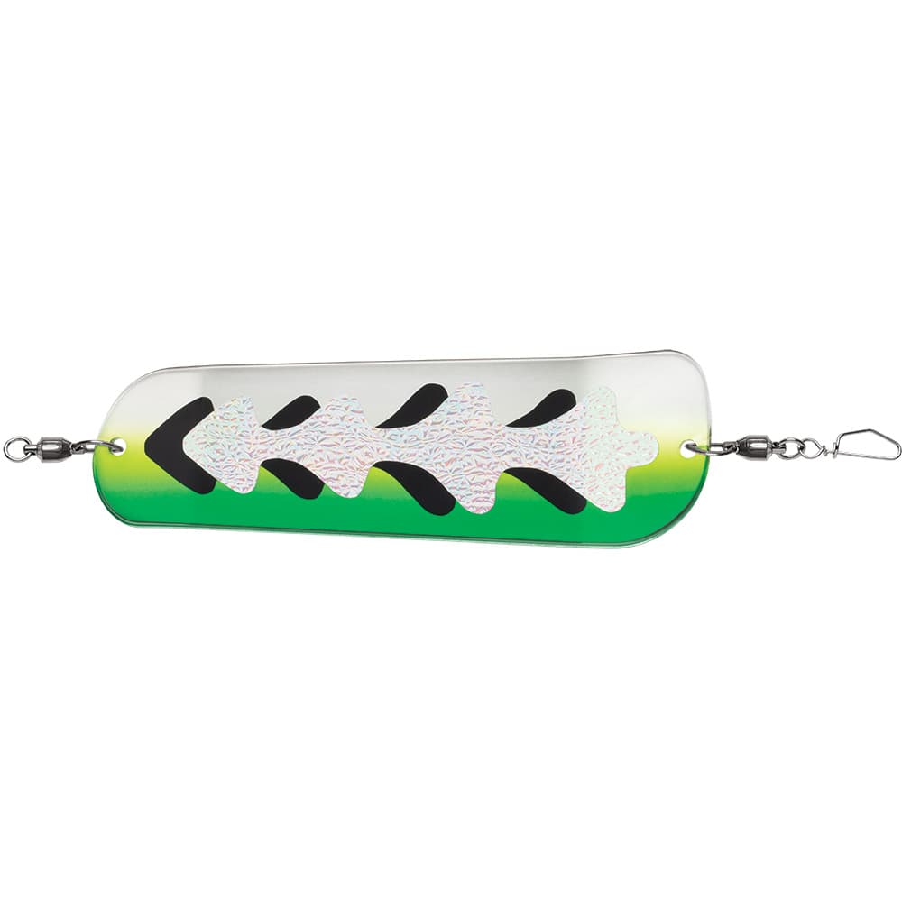 Luhr-Jensen Money Roll Flasher - 11' - Glow Biohazard