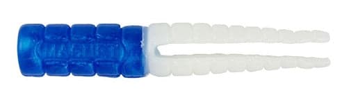 Leland Crappie Magnet 1½" — Blue/White, 15-Pack