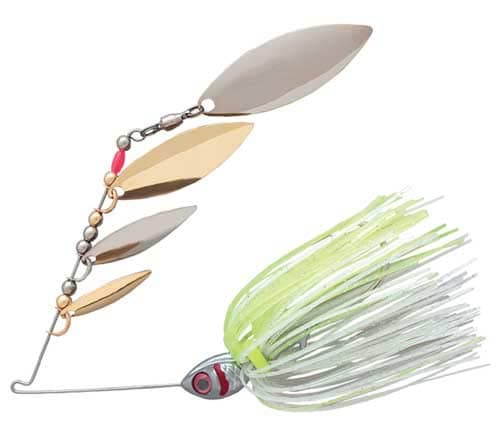 Booyah Super Shad — 3/8 oz, Silver Chartreuse