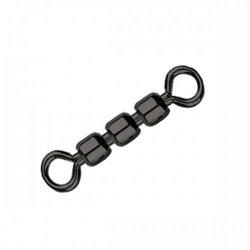 Mustad High-Speed Multi-Link Swivel — Size 2/0, 4-Pack, 72 lb