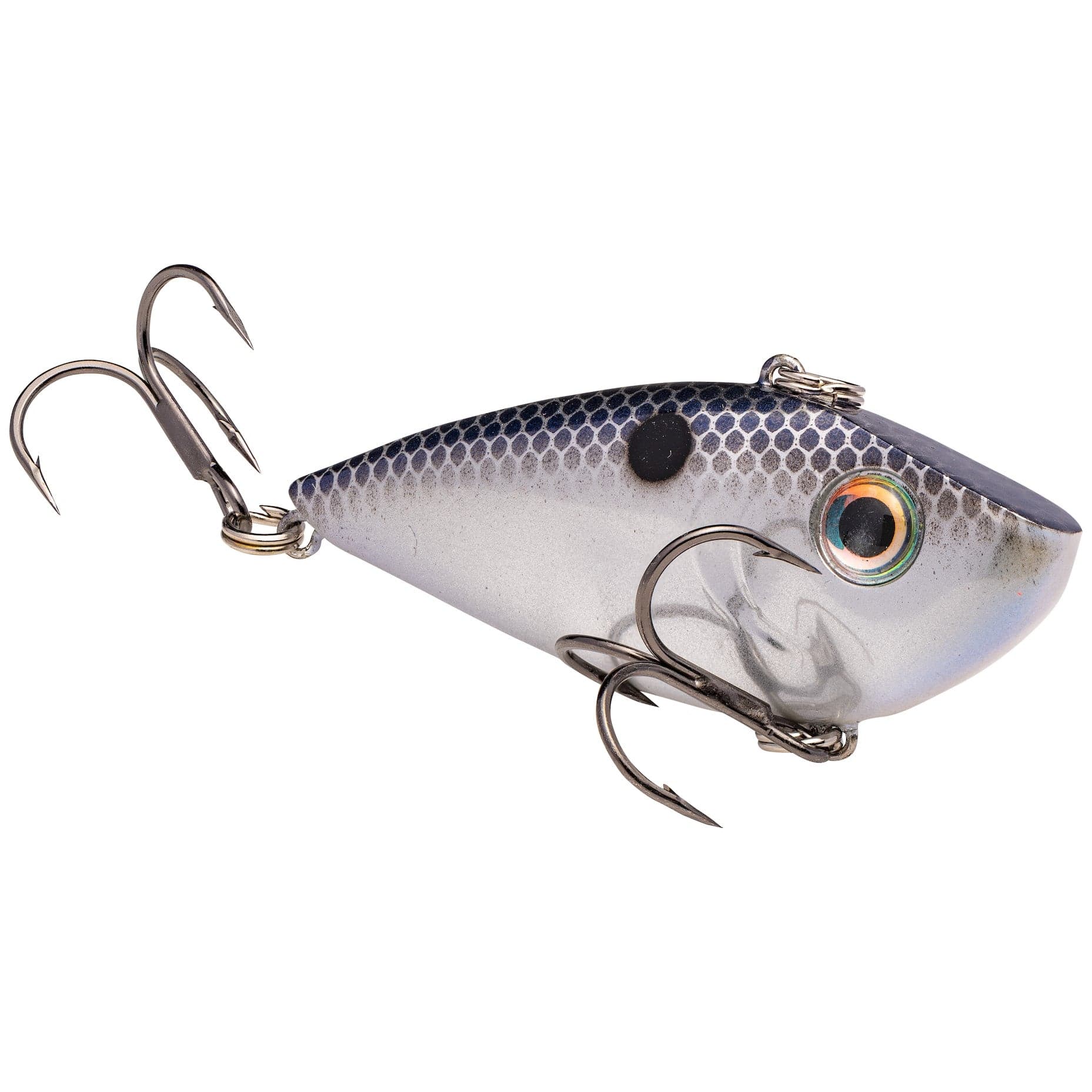 Strike King Red Eye Shad — 1/2 oz, Smokey Chrome Blue