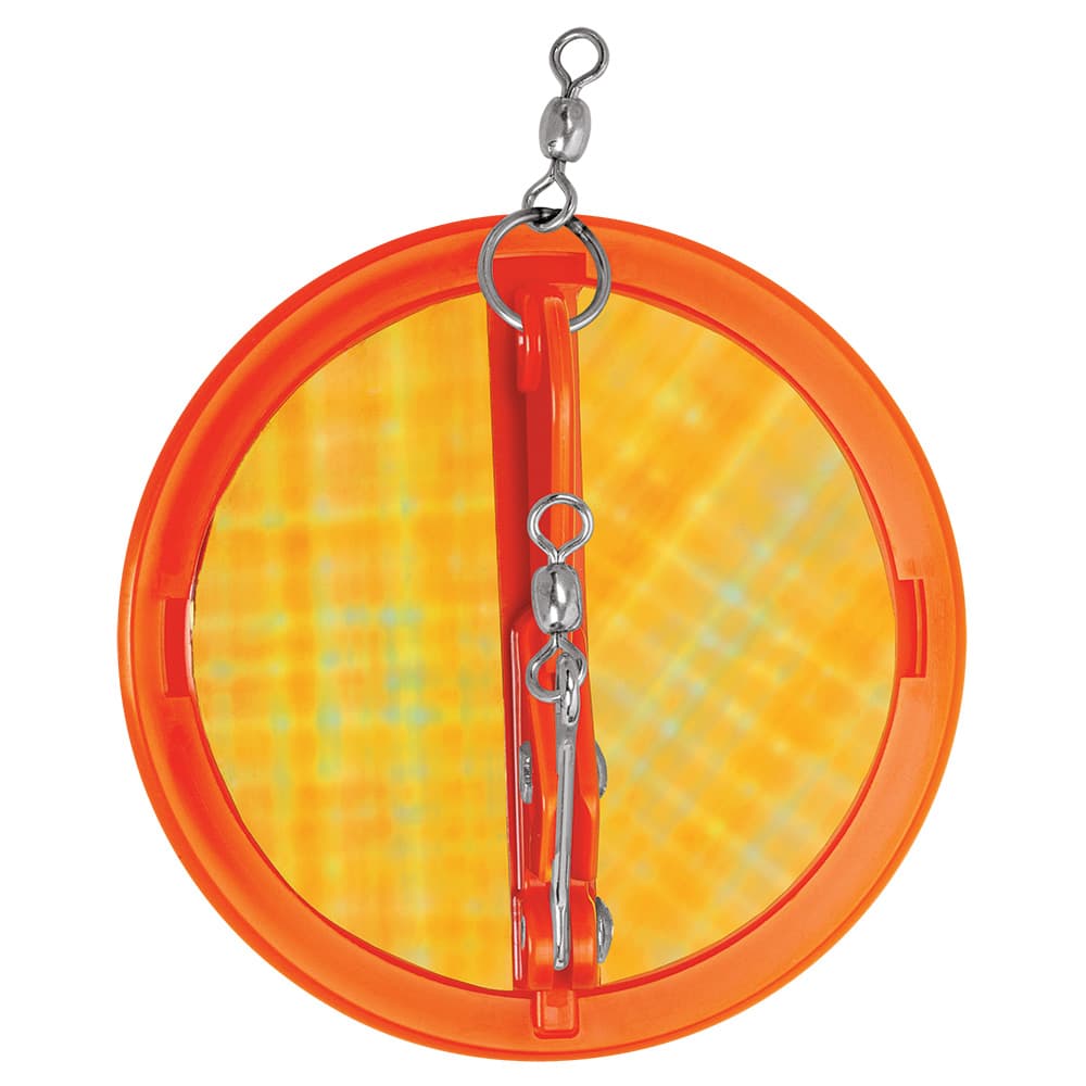 Luhr-Jensen 4-1/8' Dipsy Diver - Fire/Silver Bottom Moon Jelly