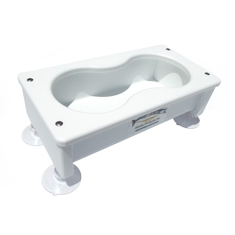 Deep Blue Marine Double Cup Holder / Storage Box