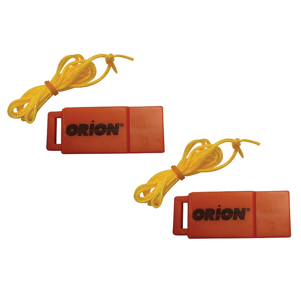 Orion Safety Whistle with Lanyard — 2-Pack