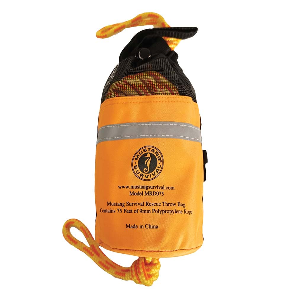 Mustang Survival Throw Bag — 75 ft Rope
