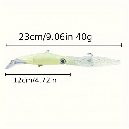 7pcs Large Octopus Lures - Realistic Bionic Fake Baits for Sea Fishing - Premium Fishing Tackles with Lifelike Swimming Action and Durable Construction