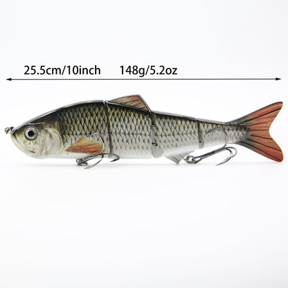 1pc Long Casting Bionic Swimbait Lure - Realistic Swimming Action, Durable Construction, Freshwater and Saltwater Fishing, Versatile Bait for Bass, Trout, and More - Perfect for Anglers of All Skill Levels