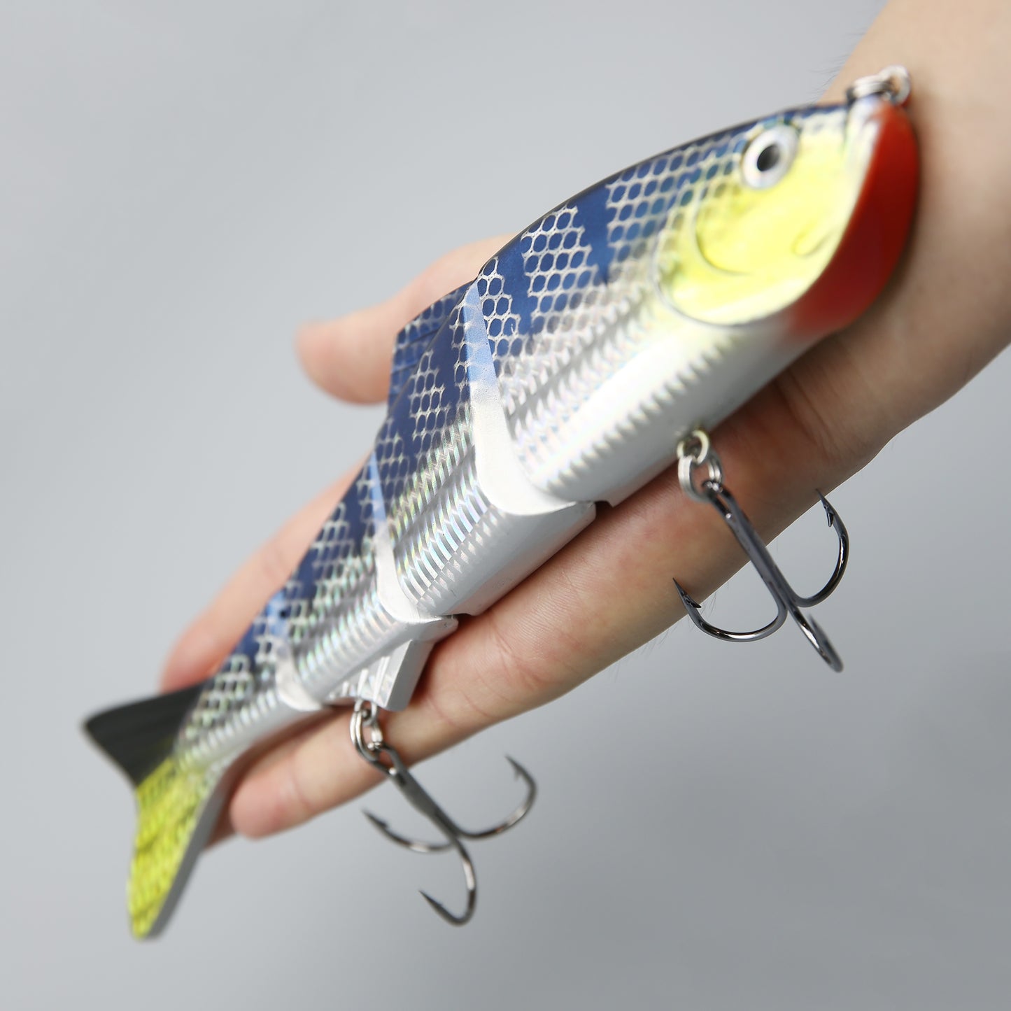 1pc Long Casting Bionic Swimbait Lure - Realistic Swimming Action, Durable Construction, Freshwater and Saltwater Fishing, Versatile Bait for Bass, Trout, and More - Perfect for Anglers of All Skill Levels