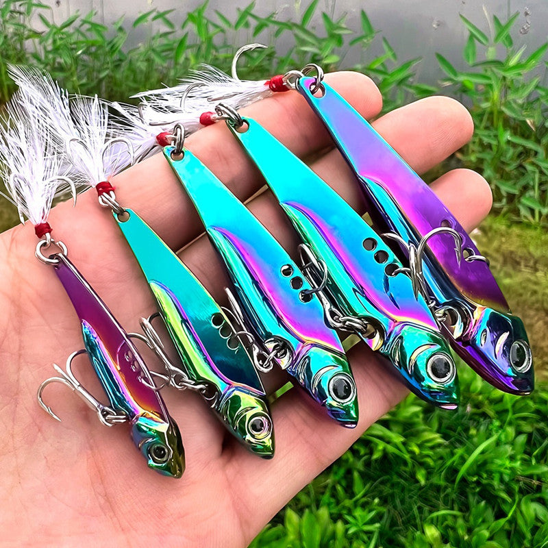 3D Fishing Lures with Reflective Coating - Premium Copper Alloy & Stainless Steel Construction for Successful Catches - Durable Sharp Hooks and Lifelike Appearance