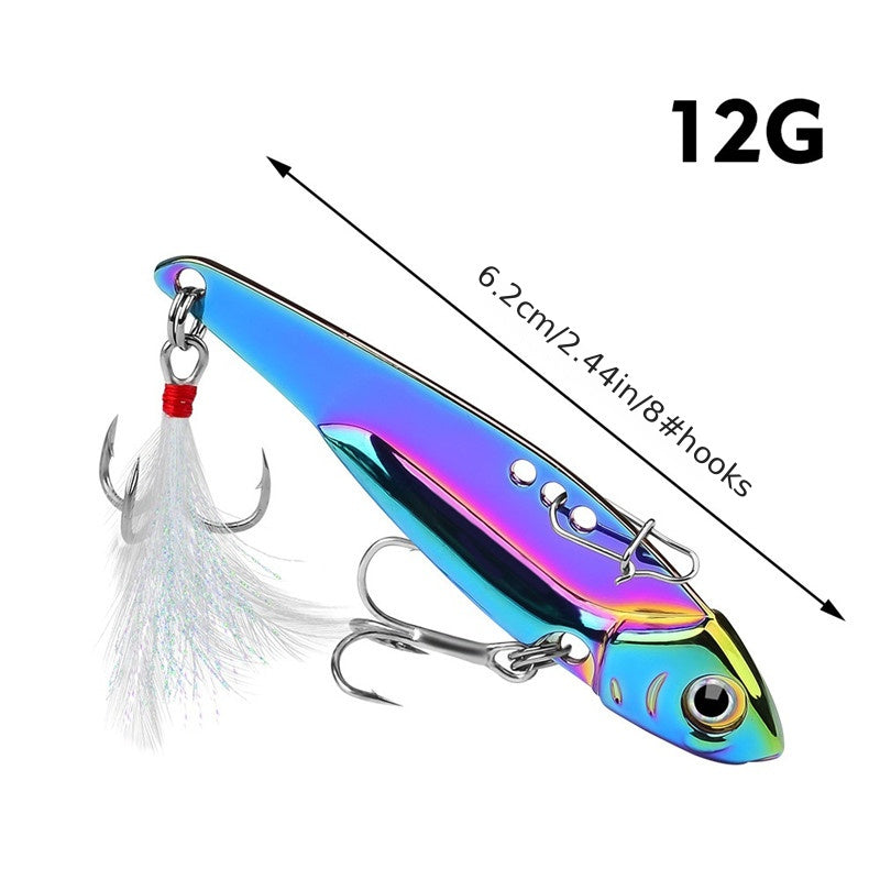 3D Fishing Lures with Reflective Coating - Premium Copper Alloy & Stainless Steel Construction for Successful Catches - Durable Sharp Hooks and Lifelike Appearance