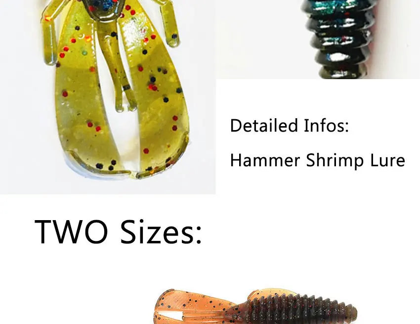 5pcs 10pcs 8cm 12cm soft bug shrimp craws worm lure baits ,silicone artificial shrimp prawn for bass perch pike lure bait