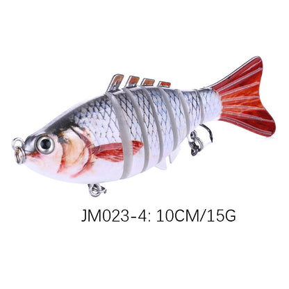 10CM 15.4G Sinking Wobblers Fishing Lures Multi Jointed Swimbait Hard Artificial Bait Pike Bass Fishing Lure Crankbait