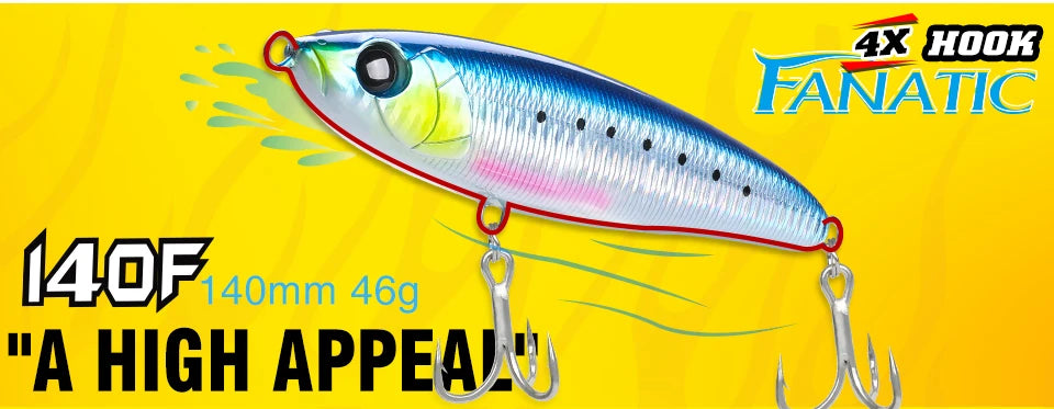 TSURINOYA 90F Topwater Popper Fishing Lure 90mm 23g DASHER Surface Floating Hard Bait For Saltwater Power Fishing SW Game Model