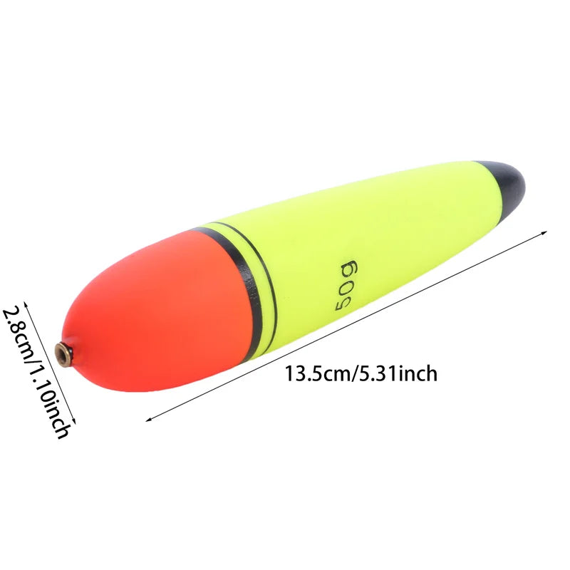 4pcs 10g-120g Foam Fishing Float Floating Buoyancy EVA Elastic Boya Fishing Float Rock Fishing Bobber Flotador Peche Boia Tackle