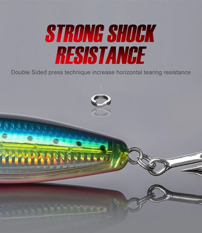 Noeby 12cm43g 16cm78g 20cm154g Big game Popper Fishing Lures Topwater Wobbler Artificial Hard Bait for GT Saltwater Fishing Lure