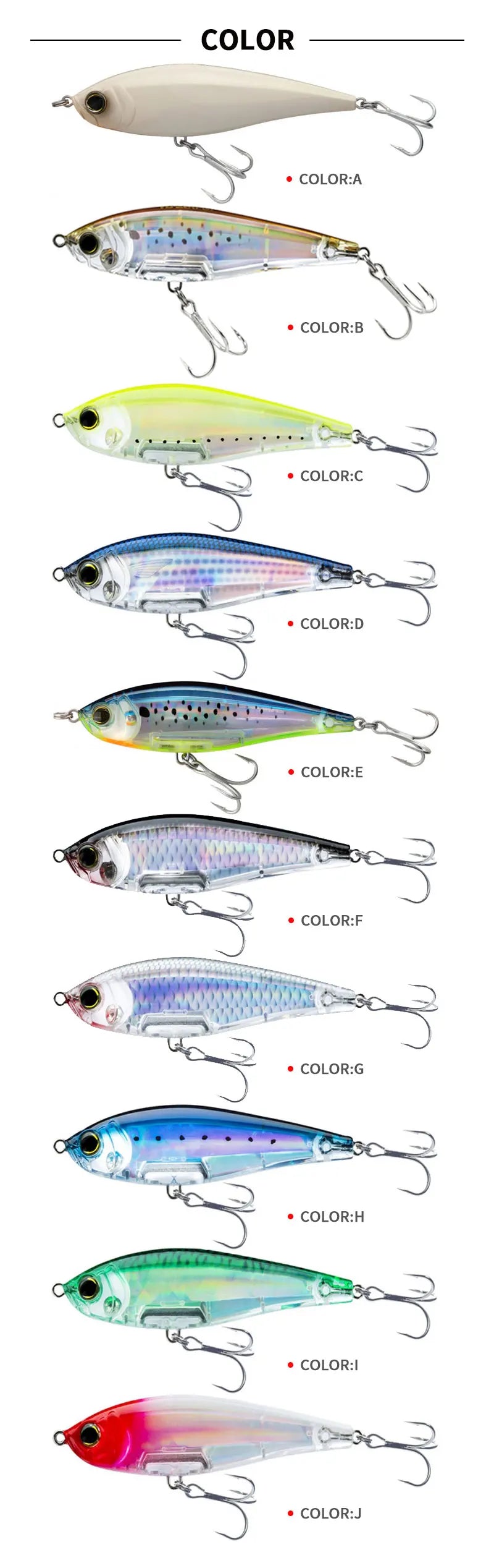 30g 110mm Floating Pencil Fishing Lures Inshore Twitch Artificial Hard Bait Saltwater Trout Isca Pesca Wobbler Fishing Equipment