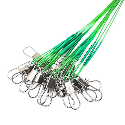 Lure Anti-bite Wire Leader Ringed Pin Soft Steel Wire Front Lead Line Lure Fishing Tool