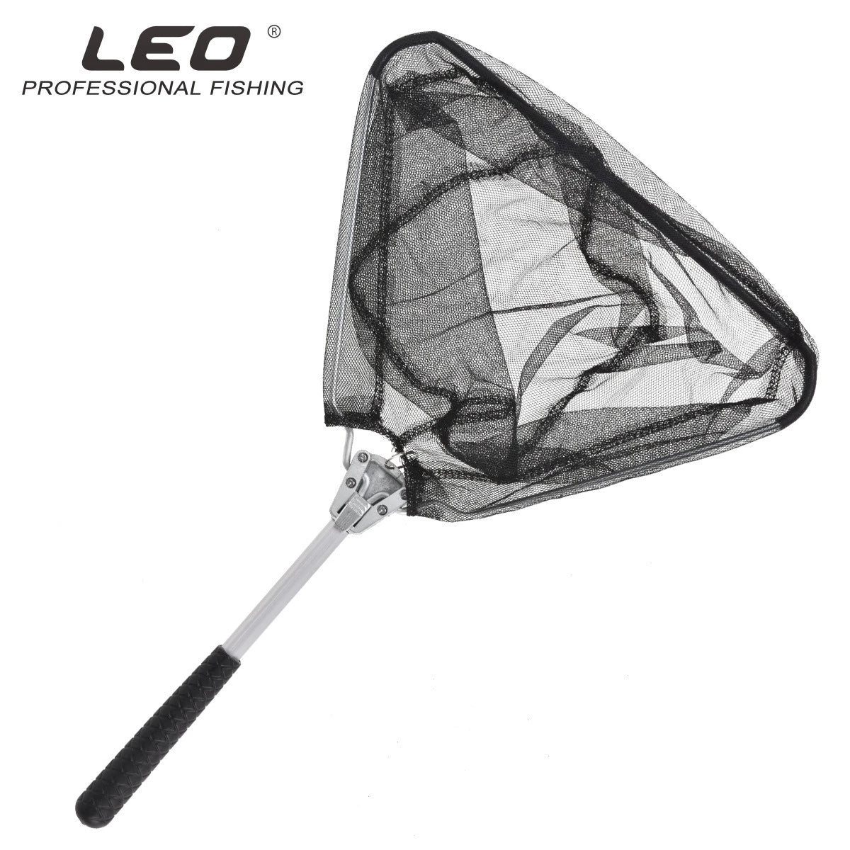 Foldable Triangle Fishing Net Aluminum Alloy Fish Landing Net Mini Fish Catching Landing Net Portable Fishing Accessories