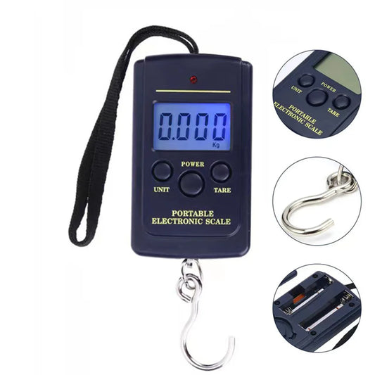 1PC Multifunctional Mini 40kg/10g Electronic Hanging Fishing Luggage Balanca Portable Digital Handy Pocket Weight Hook Scale