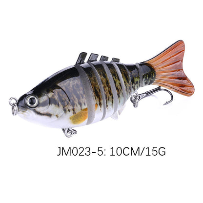 10CM 15.4G Sinking Wobblers Fishing Lures Multi Jointed Swimbait Hard Artificial Bait Pike Bass Fishing Lure Crankbait