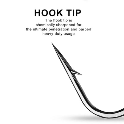 10 PCS BKK Wide Gap Worm Fishing Hook Jig Crank Offset High Carbon Steel Hook Barbed Fishhook For Soft Worm Bait Accessories