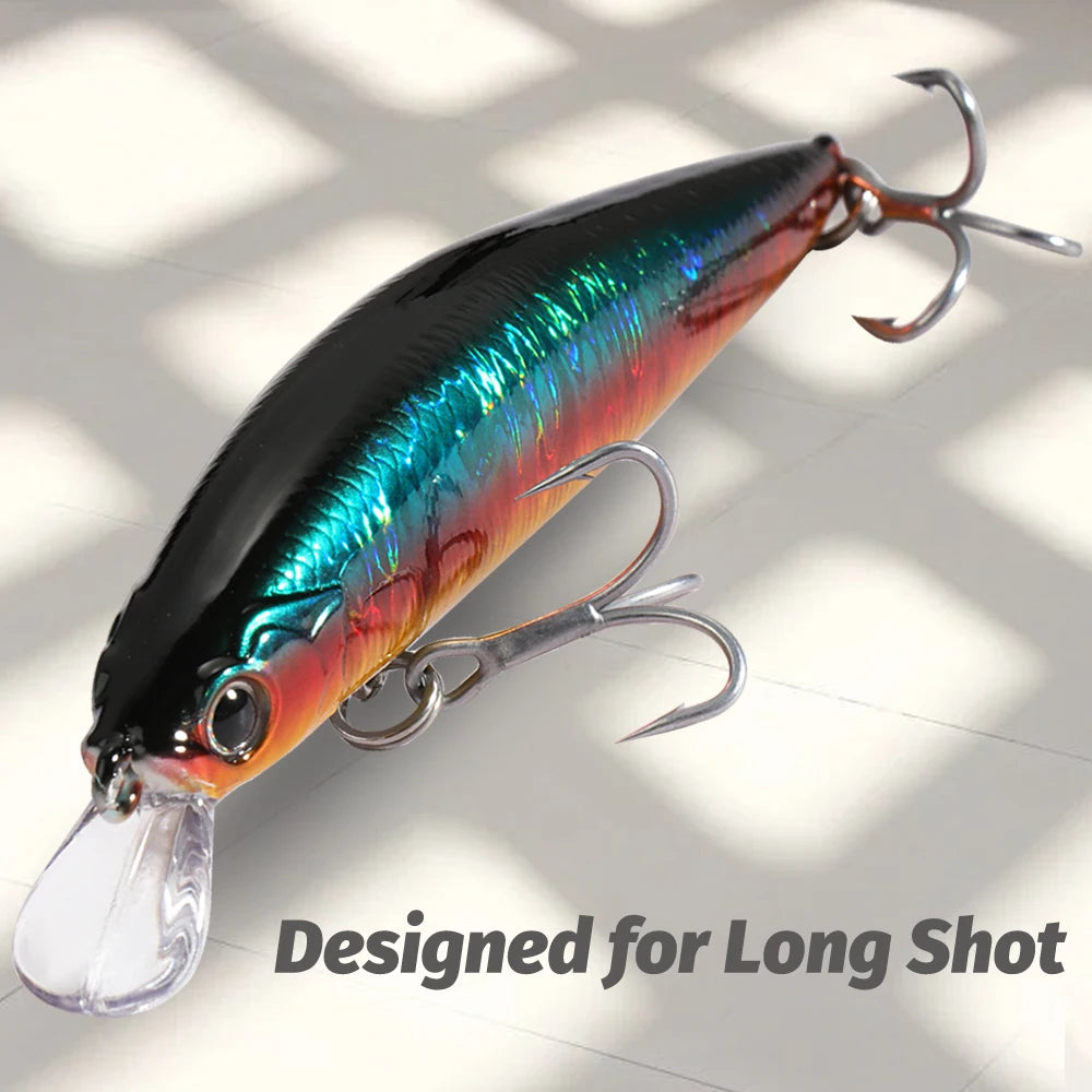 Suspending Minnow 10g 13g Fishing Lure Magnetic Boost Jerkbait Crank Pesca Carp Popper Sea Pike Swimbait Wobbler Artificial Bait