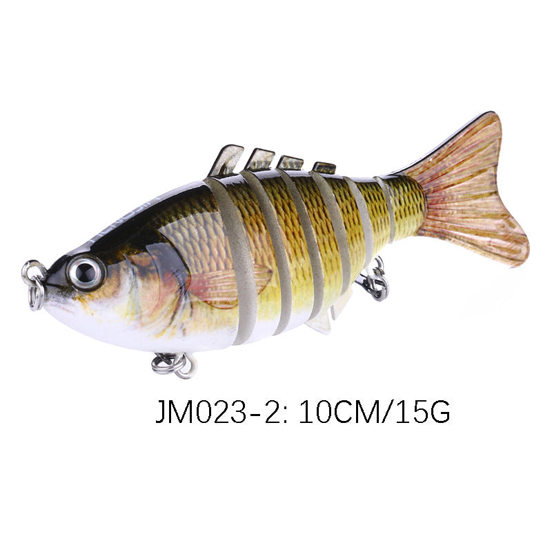 10CM 15.4G Sinking Wobblers Fishing Lures Multi Jointed Swimbait Hard Artificial Bait Pike Bass Fishing Lure Crankbait