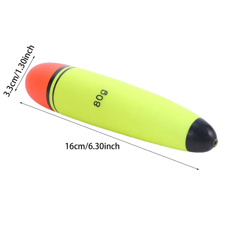 4pcs 10g-120g Foam Fishing Float Floating Buoyancy EVA Elastic Boya Fishing Float Rock Fishing Bobber Flotador Peche Boia Tackle