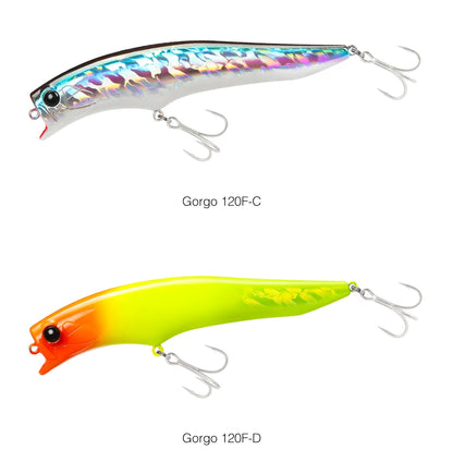 TSURINOYA 120F Ultra Long Casting Shallow Range Floating Minnow Beach Fishing Lure 120mm 20g 0-30cm GORGO Saltwater Hard Baits