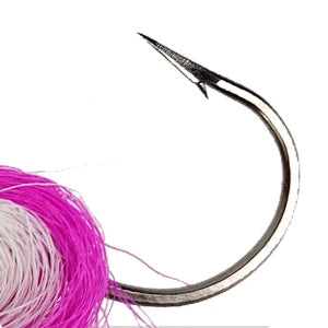 Eupheng UV Bucktail Jig Glow in Dark Bucktail Fishing Jig Head Hair Jigs for 7g-56g Bass Fresh & Saltwater Fishing Accessories