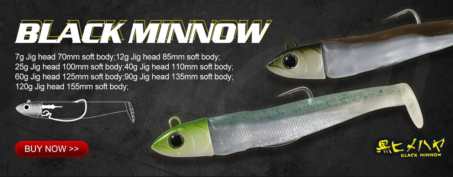 Hunthouse Metal Jig Fishing Lure Sinking Slow Jigging 7g-80g Casting Hard Bait Saltwater Artificial Pike SeaBass Fish Tackle