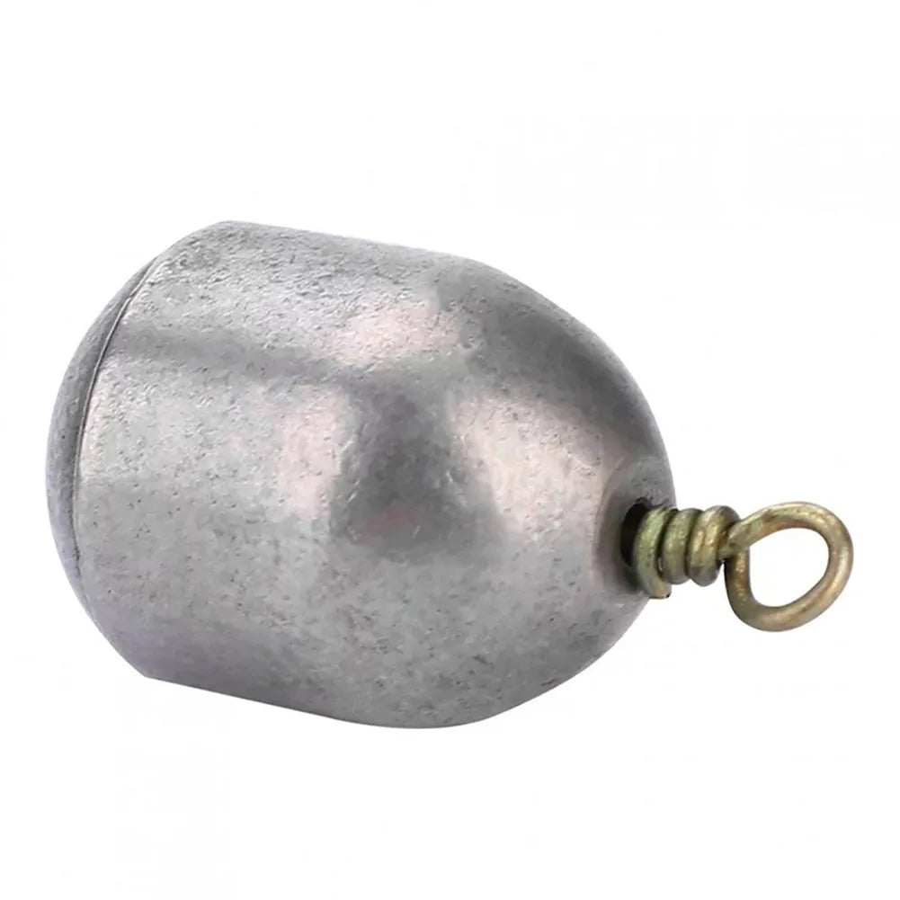 Iron Fishing Weight Sinker Pear Fishing Sinkers Bass Casting Sinker Weight Bell Sinker For Saltwater Freshwater Bottom Fishing