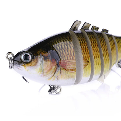 10CM 15.4G Sinking Wobblers Fishing Lures Multi Jointed Swimbait Hard Artificial Bait Pike Bass Fishing Lure Crankbait