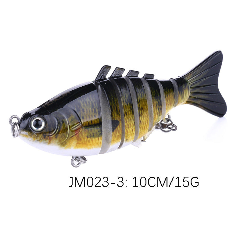 10CM 15.4G Sinking Wobblers Fishing Lures Multi Jointed Swimbait Hard Artificial Bait Pike Bass Fishing Lure Crankbait