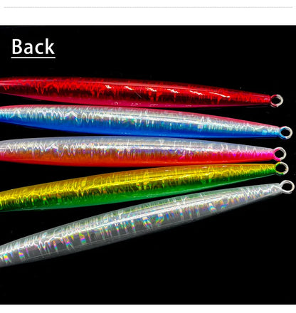 HYCTOR 100g/150g/200g/300g/400g/500g saltwater sea fishing lead Jig lure switch fast sinking metal jig jigging lure bait