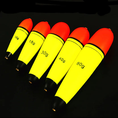 4pcs 10g-120g Foam Fishing Float Floating Buoyancy EVA Elastic Boya Fishing Float Rock Fishing Bobber Flotador Peche Boia Tackle