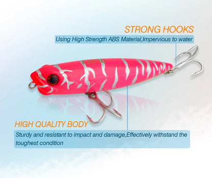 FJORD Floating Pencil 110mm 22g Wobbler Topwater Walking Dog Saltwater Hard Bait Stickbait Minnow Pike Bass Fishing Lure Tackle