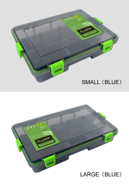 Fishing Tackle Box Large Capacity Waterproof Accessories Hook Storage Lure Bait Tray Storage Lure Bait Organizer Boxes