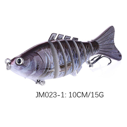 10CM 15.4G Sinking Wobblers Fishing Lures Multi Jointed Swimbait Hard Artificial Bait Pike Bass Fishing Lure Crankbait