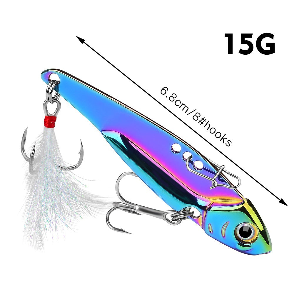 3D Fishing Lures with Reflective Coating - Premium Copper Alloy & Stainless Steel Construction for Successful Catches - Durable Sharp Hooks and Lifelike Appearance