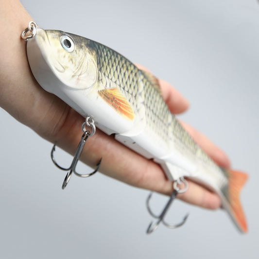 1pc Long Casting Bionic Swimbait Lure - Realistic Swimming Action, Durable Construction, Freshwater and Saltwater Fishing, Versatile Bait for Bass, Trout, and More - Perfect for Anglers of All Skill Levels