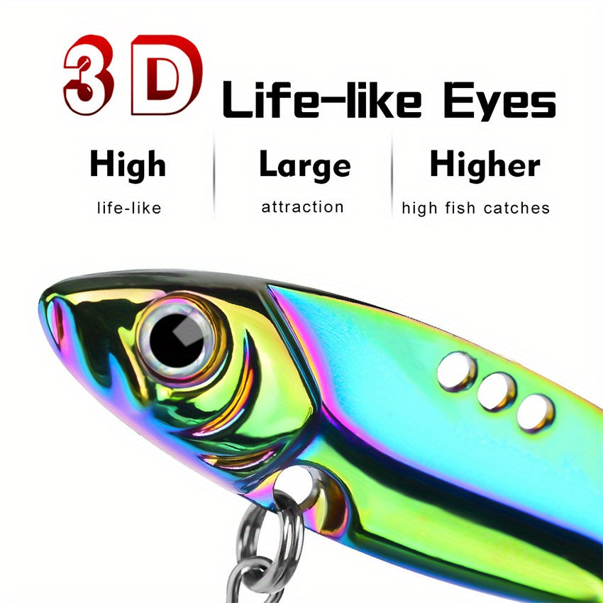 Proven Bionic Hard Bait - Exceptional Long-Distance Casting, Lipless Crankbait Design for Unparalleled Action - Available in Four Sizes: 7g, 10g, 15g, 25g